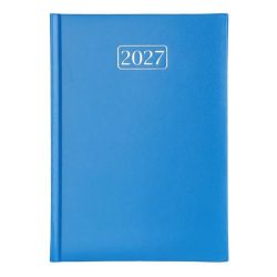   Naptár, tervező, A5, napi, VICTORIA OFFICE "Chrono", kék (2027 évi)