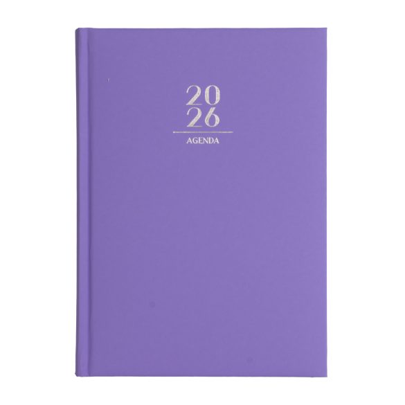 Naptár, tervező, A5, napi, VICTORIA OFFICE "Next", lila (2026 évi)