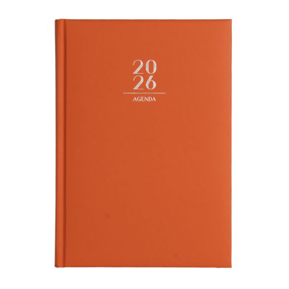Naptár, tervező, A5, napi, VICTORIA OFFICE "Next", narancs (2026 évi)