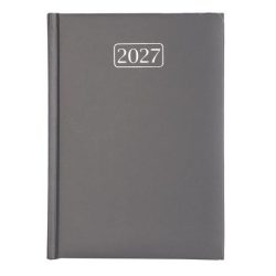   Naptár, tervező, A5, napi, VICTORIA OFFICE "Chrono", szürke (2027 évi)