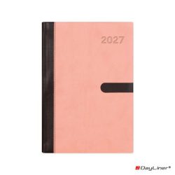   Naptár, tervező, A5, heti, DAYLINER, "Winner", pink