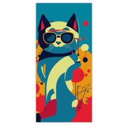   Zsebnaptár, fekvő elrendezésű, DAYLINER, "Colors Astro Cat"