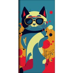   Zsebnaptár, fekvő elrendezésű, DAYLINER, "Colors Astro Cat"