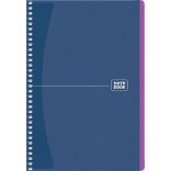 Spirálfüzet, A/5, kockás, 80 lap, SHKOLYARYK "Notebook", vegyes