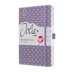   Naptár, A5, heti, 2027, kemény borító, SIGEL "Jolie",  Lavender Purple