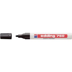 Lakkmarker, 2-4 mm, EDDING "750", fekete