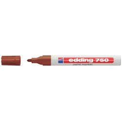 Lakkmarker, 2-4 mm, EDDING "750", barna
