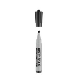   Flipchart marker, 1-4 mm, vágott, ICO "Artip 12 XXL", fekete
