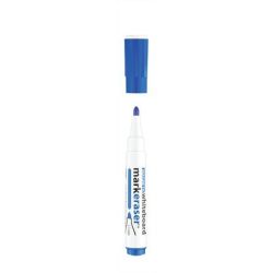   Tábla- és flipchart marker, 1-3 mm, multifunkciós, ICO "Markeraser" kék