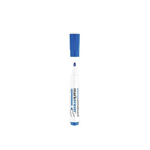Tábla- és flipchart marker, 1-3 mm, multifunkciós, ICO "Markeraser" kék