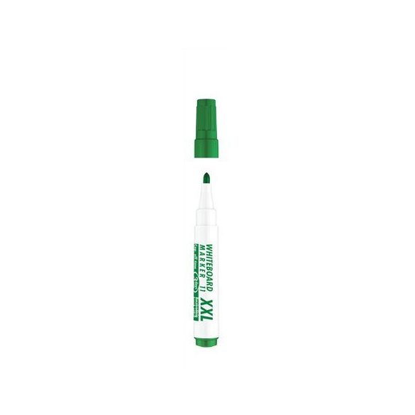 Tábla- és flipchart marker, 1-3 mm, kúpos, ICO "Plan 11 XXL", zöld