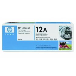  Lézertoner "LaserJet 1010, 1015, 1018" nyomtatókhoz, HP "Q2612A" fekete, 2k