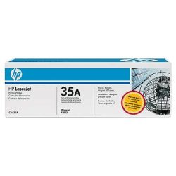   Lézertoner "LaserJet P1005, P1006" nyomtatókhoz, HP "CB435A" fekete, 1,5k