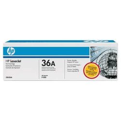   Lézertoner "LaserJet P1505, 1505n, M1522" nyomtatókhoz, HP "CB436A" fekete, 2k
