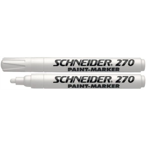 Lakkmarker, 1-3 mm, SCHNEIDER "Maxx 270", fehér