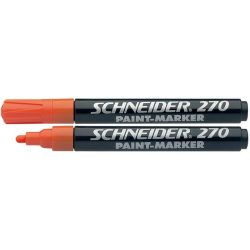   Lakkmarker, 1-3 mm, SCHNEIDER "Maxx 270", narancssárga