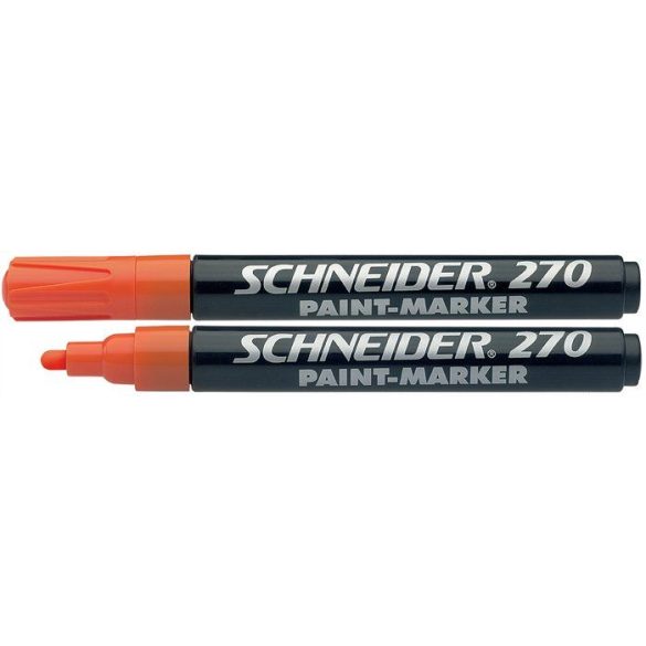 Lakkmarker, 1-3 mm, SCHNEIDER "Maxx 270", narancssárga
