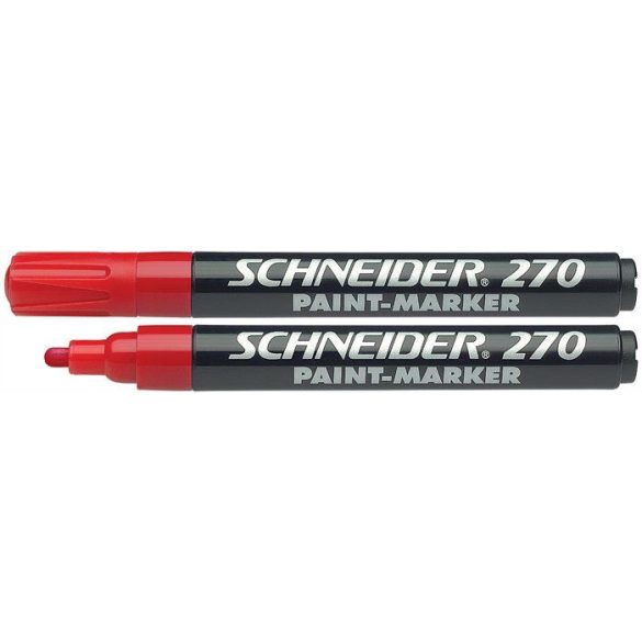 Lakkmarker, 1-3 mm, SCHNEIDER "Maxx 270", piros