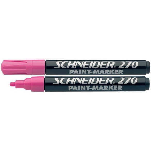 Lakkmarker, 1-3 mm, SCHNEIDER "Maxx 270", rózsaszín