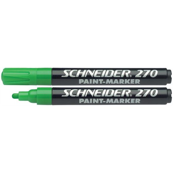 Lakkmarker, 1-3 mm, SCHNEIDER "Maxx 270", zöld