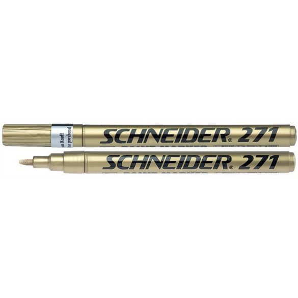 Lakkmarker, 1-2 mm, SCHNEIDER "Maxx 271", arany
