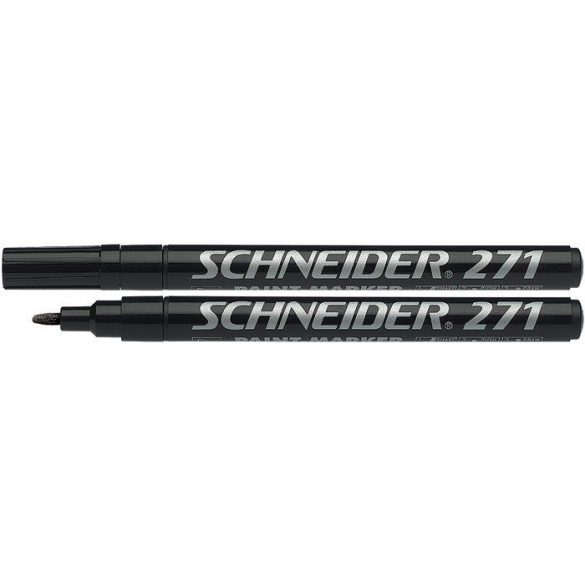 Lakkmarker, 1-2 mm, SCHNEIDER "Maxx 271", fekete