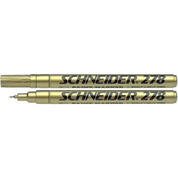 Lakkmarker, 0,8 mm, SCHNEIDER "Maxx 278", arany