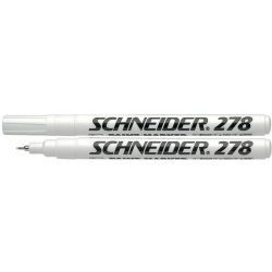 Lakkmarker, 0,8 mm, SCHNEIDER "Maxx 278", fehér