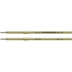   Golyóstollbetét, 0,5 mm, SCHNEIDER "75 Silver", ezüst