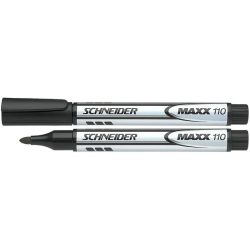   Tábla- és flipchart marker, 1-3 mm, kúpos, SCHNEIDER "Maxx Eco", fekete