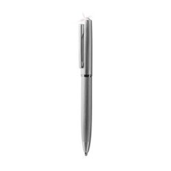   Golyóstoll, ezüst, "Oslo", fehér SWAROVSKI® kristállyal, 13 cm, ART CRYSTELLA®
