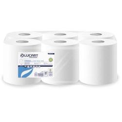   Kéztörlő, tekercses, 2 rétegű, LUCART "Strong L-One Maxi 450", hófehér