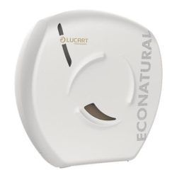   Toalettpapír adagoló, 35,7x35,2x14,2 cm, LUCART "EcoNatural Flow Jumbo", fehér