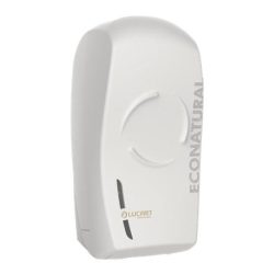   Toalettpapír adagoló, hajtogatott toalettpapírhoz, 32,8x16,5x13,8 cm, LUCART "EcoNatural Flow Bulk Pack", fehér