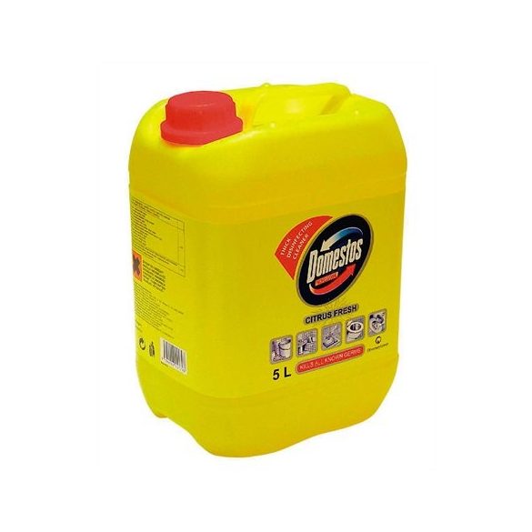 Általános fertőtlenítőszer, 5 l, DOMESTOS, citrom