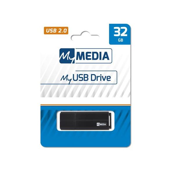 Pendrive, 32GB, USB 2.0, MYMEDIA