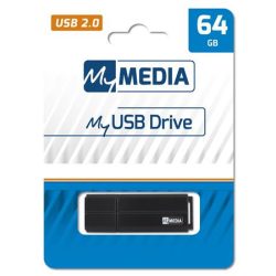 Pendrive, 64GB, USB 2.0, MYMEDIA