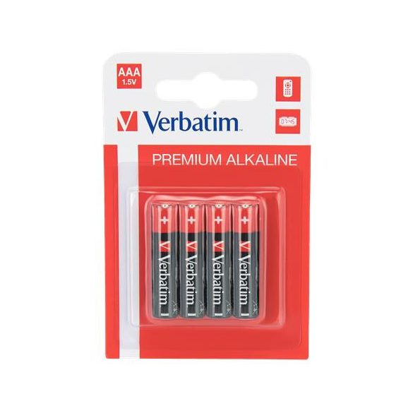 Elem, AAA mikro, 4 db, VERBATIM