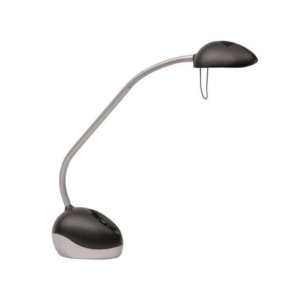 Asztali lámpa, LED, 3-5,5 W, ALBA "LedX", fekete