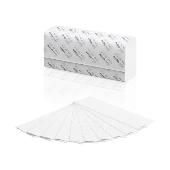 KÉZTÖRLŐ Wepa Prestige Z 2rétegű HÓFEHÉR Interfold (keskeny kialakítás) 20,6x24 cm (25x150 lap)